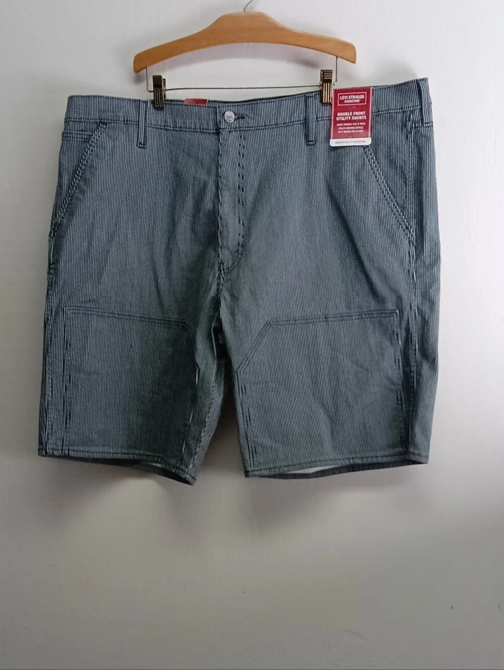 Levi's Men's Blank-white Cargo Shorts Size 44